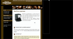 Desktop Screenshot of machine-expresso.toosurtoo.com