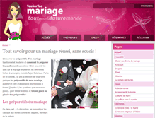 Tablet Screenshot of mariage.toosurtoo.com